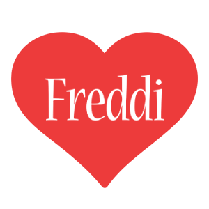 Freddi love logo