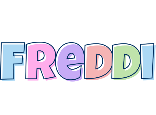 Freddi pastel logo