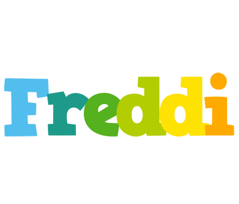 Freddi rainbows logo
