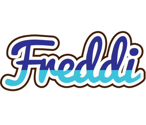 Freddi raining logo