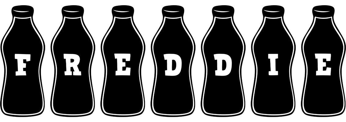 Freddie bottle logo
