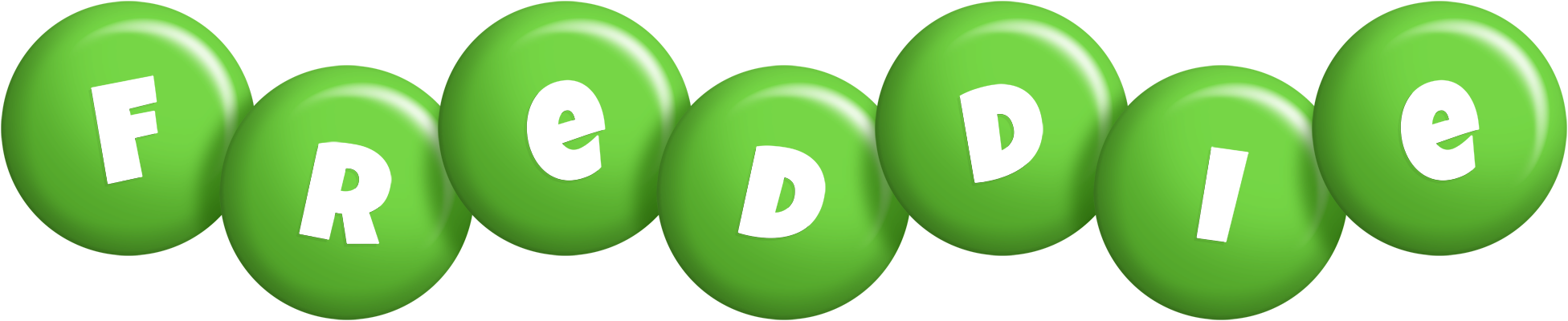 Freddie candy-green logo