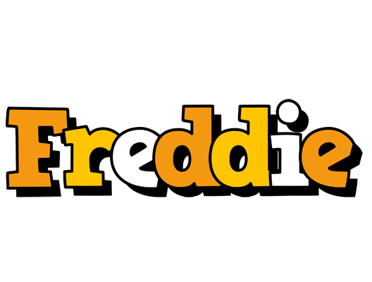 Freddie cartoon logo