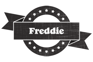 Freddie grunge logo