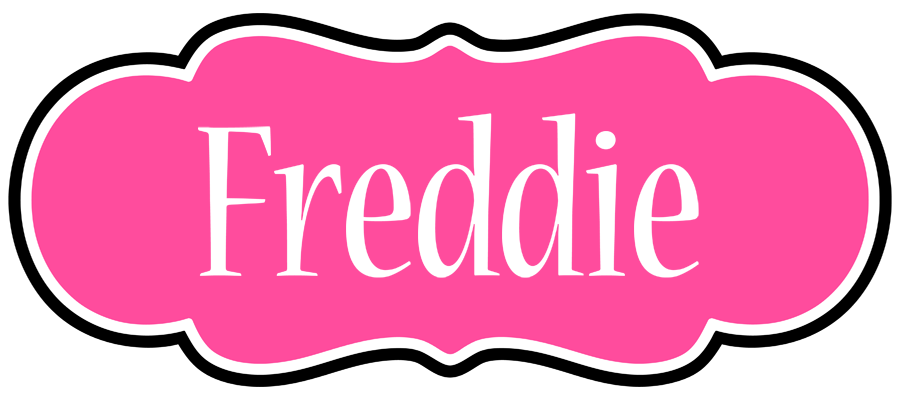 Freddie invitation logo