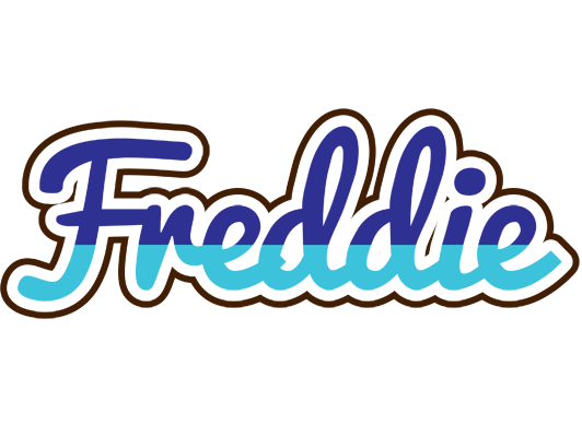 Freddie raining logo