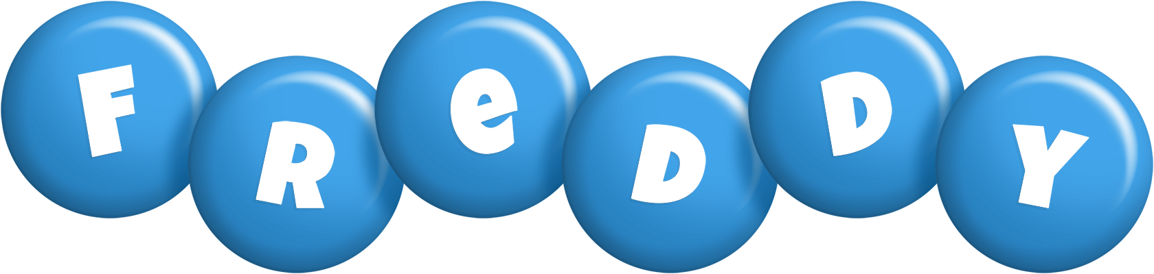 Freddy candy-blue logo