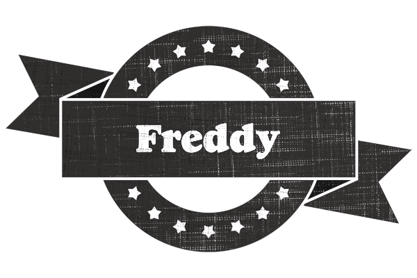 Freddy grunge logo