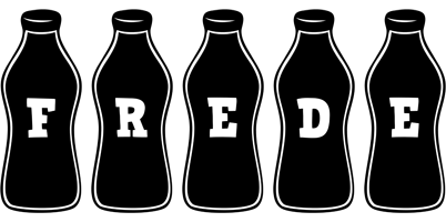 Frede bottle logo