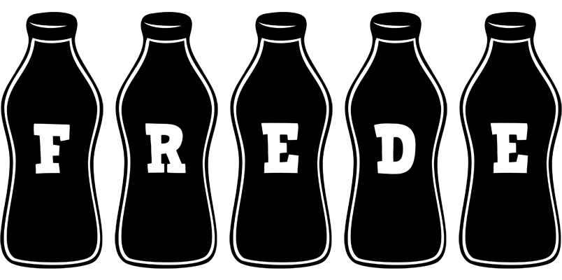 Frede bottle logo