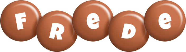 Frede candy-brown logo