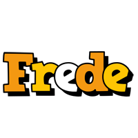 Frede cartoon logo