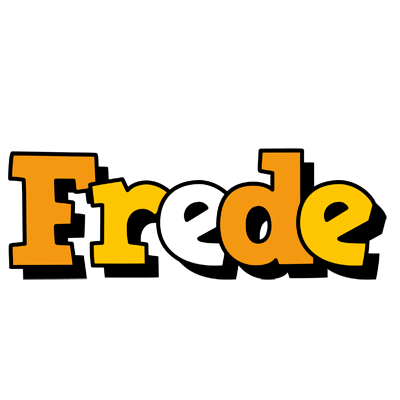 Frede cartoon logo