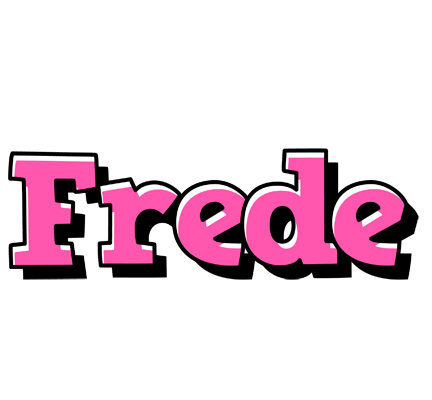 Frede girlish logo