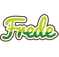 Frede golfing logo