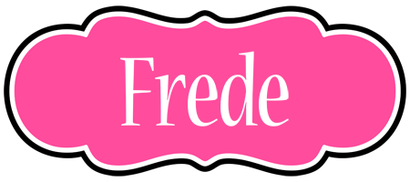 Frede invitation logo