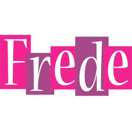 Frede whine logo