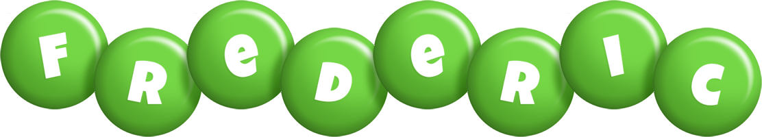 Frederic candy-green logo