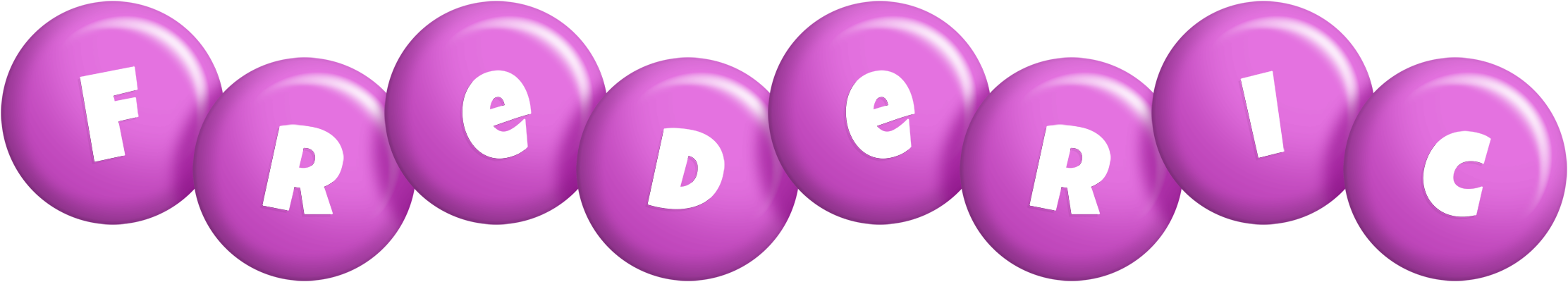 Frederic candy-purple logo