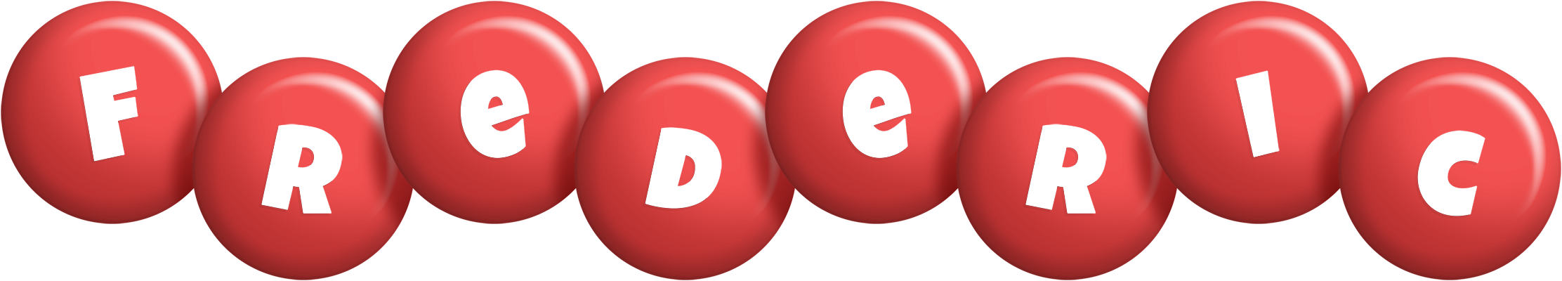 Frederic candy-red logo