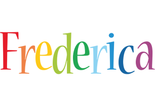 Frederica birthday logo