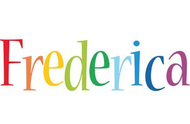 Frederica birthday logo