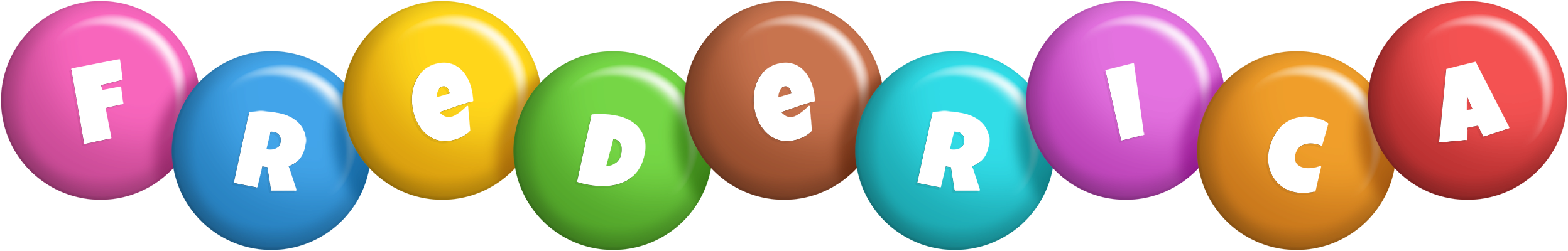 Frederica candy logo