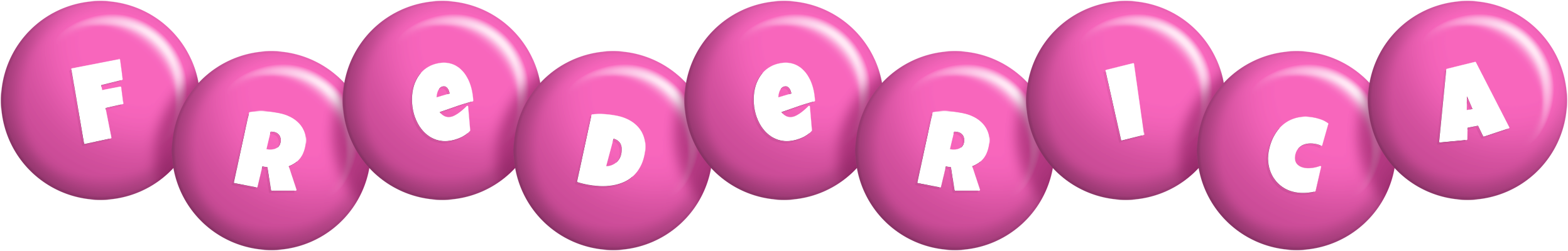 Frederica candy-pink logo