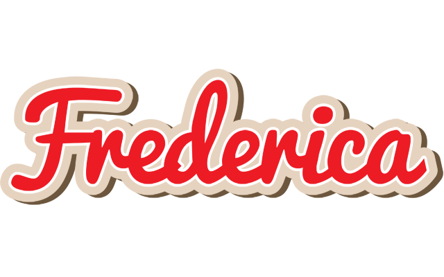 Frederica chocolate logo