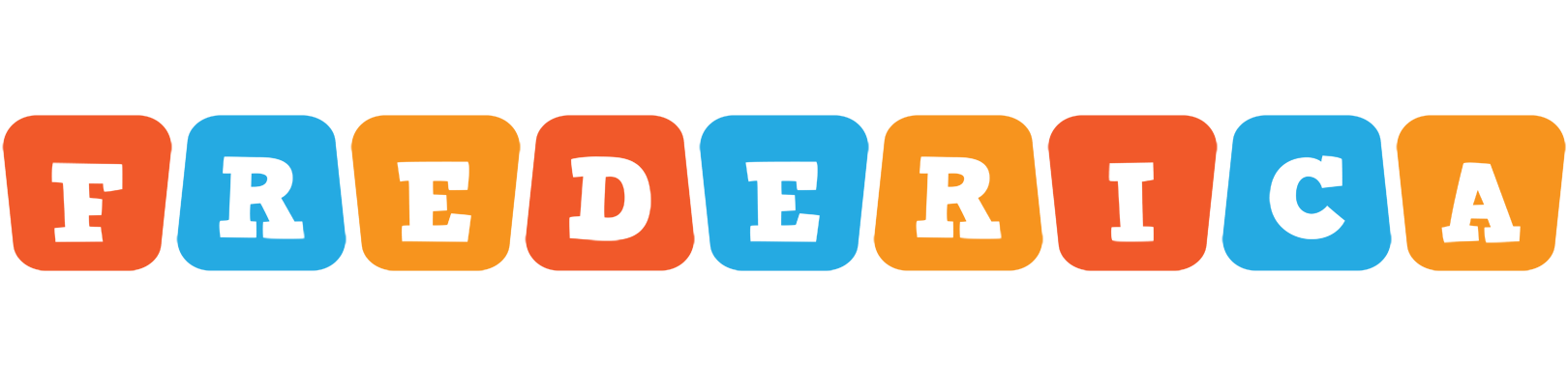 Frederica comics logo