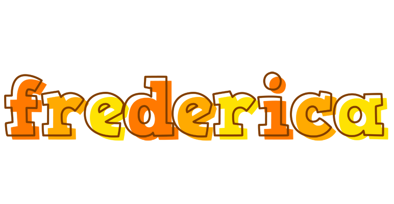 Frederica desert logo