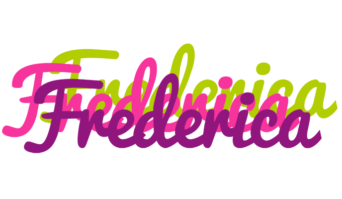 Frederica flowers logo