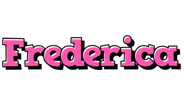 Frederica girlish logo