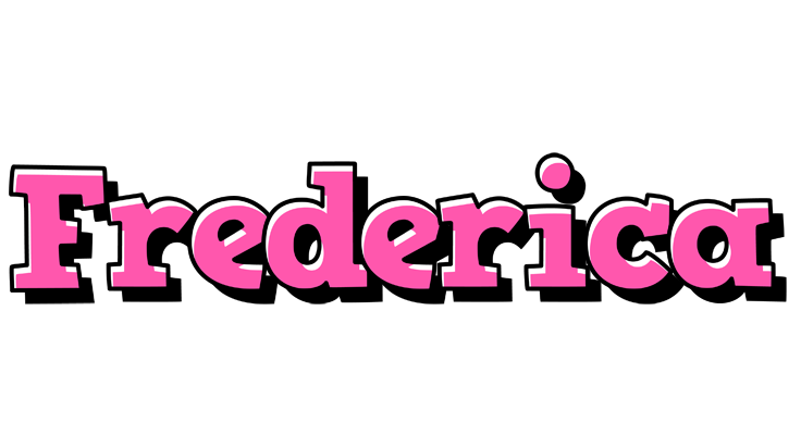 Frederica girlish logo