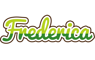 Frederica golfing logo