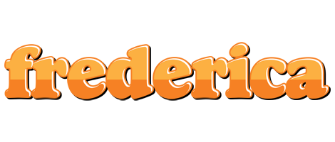 Frederica orange logo