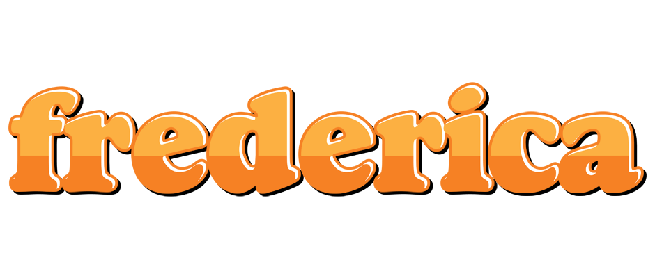 Frederica orange logo