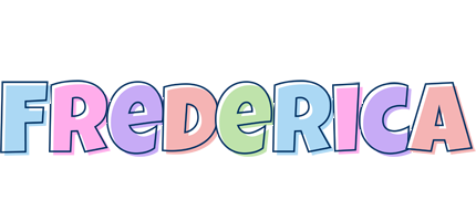 Frederica pastel logo