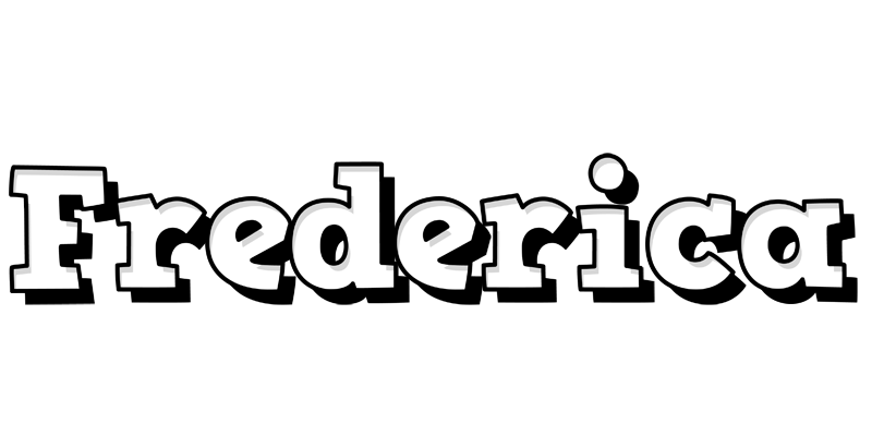 Frederica snowing logo