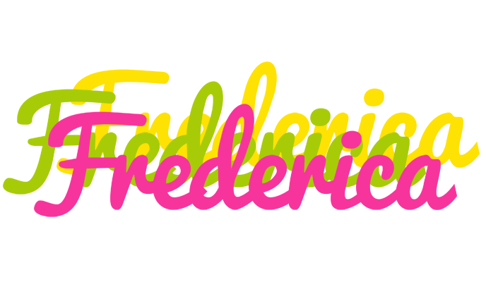 Frederica sweets logo
