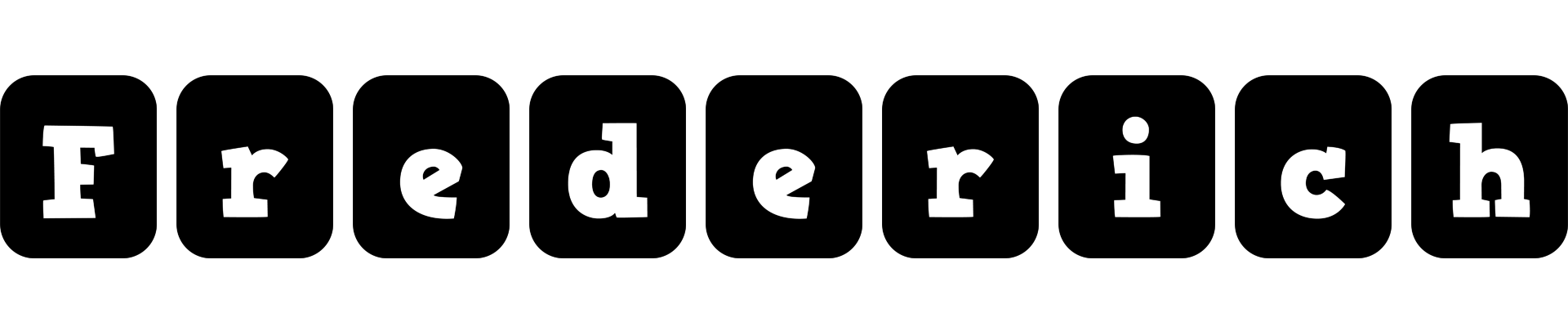 Frederich box logo