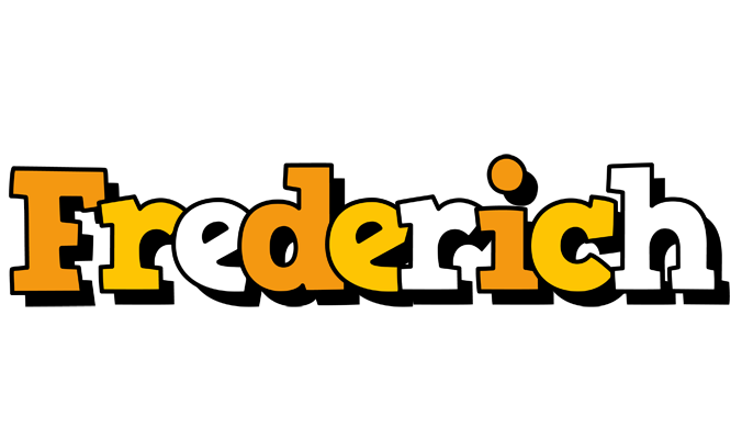 Frederich cartoon logo