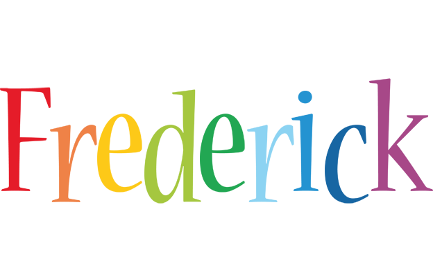 Frederick birthday logo