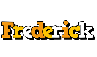 Frederick cartoon logo