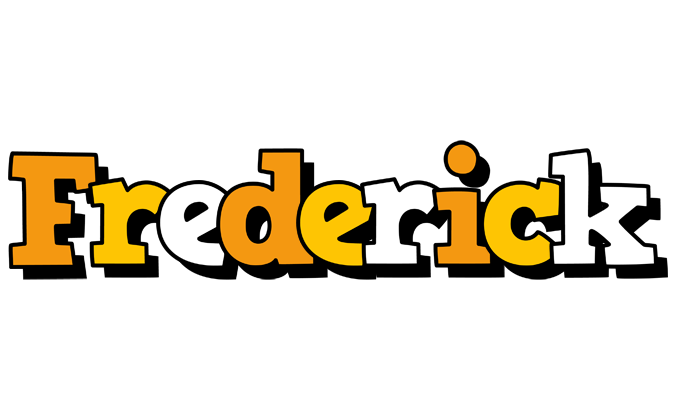 Frederick cartoon logo
