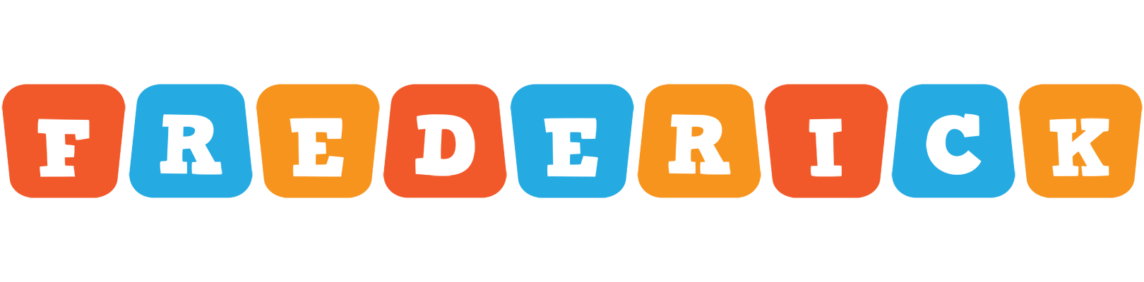 Frederick comics logo