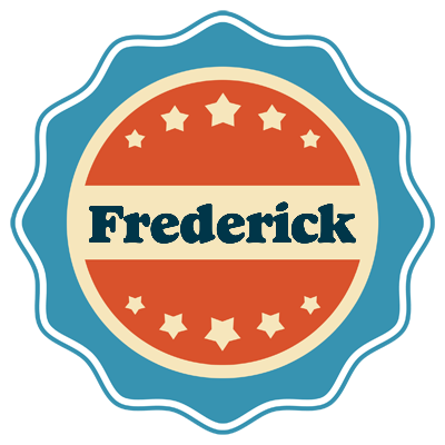 Frederick labels logo