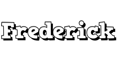 Frederick snowing logo