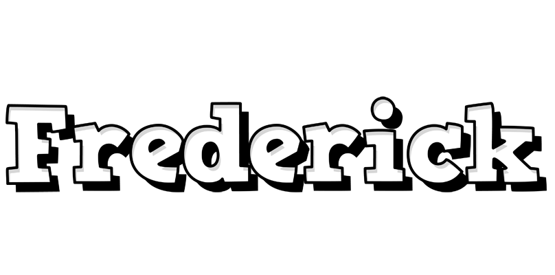 Frederick snowing logo