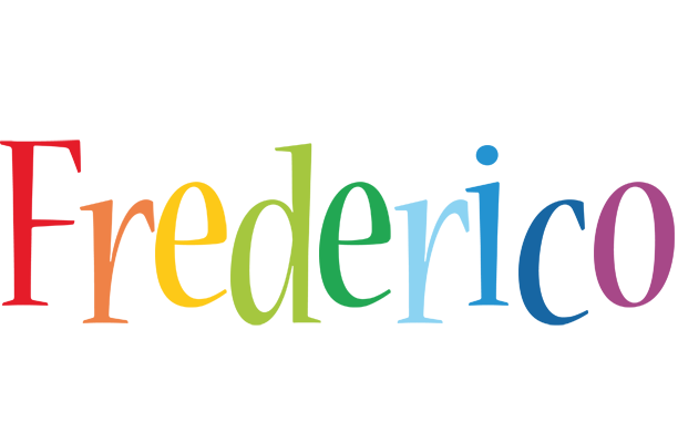 Frederico birthday logo